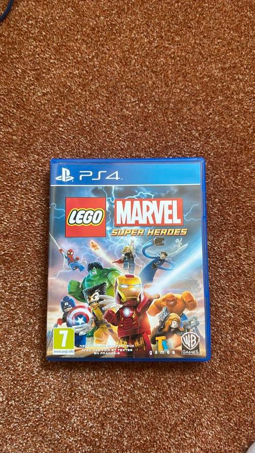 Lego Marvel Super Heroes, PS4, Spelcomputers en Games, Games | Sony PlayStation 4, Zo goed als nieuw, Overige genres, Vanaf 12 jaar