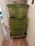 6 grote kratten.., Doe-het-zelf en Verbouw, Kratten en Dozen, Ophalen, Gebruikt, 60 cm of meer, Minder dan 35 cm