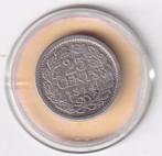 25 Cent 1914 met krasje, Postzegels en Munten, Munten | Nederland, Verzenden, Zilver, 25 cent, Koningin Wilhelmina