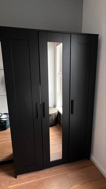 Ikea kledingkast zwart beschikbaar voor biedingen