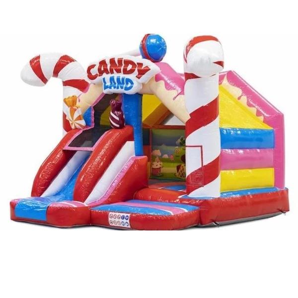 Combo Candy Springkussen Huren - Huur in Almelo niet duur, Hobby en Vrije tijd, Feestartikelen | Verhuur, Zo goed als nieuw, Overige