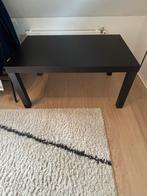 Zwarte IKEA tafel - 90x55x45cm, Ophalen, Gebruikt, 50 tot 100 cm, Minder dan 50 cm
