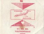Fokker fellowship - vliegtuigenfabriek, Verzamelen, Suikerzakjes, Ophalen of Verzenden
