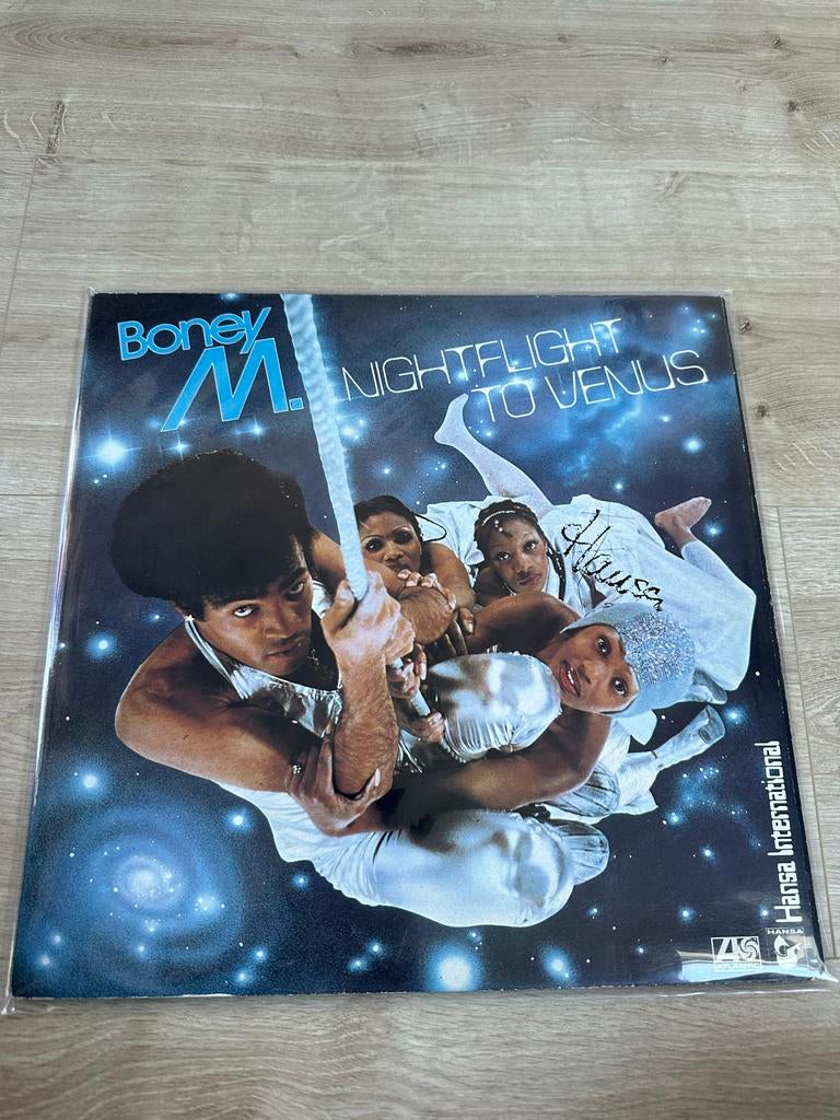 Boney M. - Nightflight to Venus LP, Ophalen of Verzenden, 1980 tot 2000, Zo goed als nieuw, 12 inch
