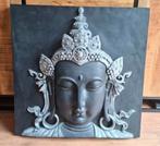 Prachtig groot Boedha schilderij 3D, Ophalen, 125 cm of meer, Zo goed als nieuw, Schilderij