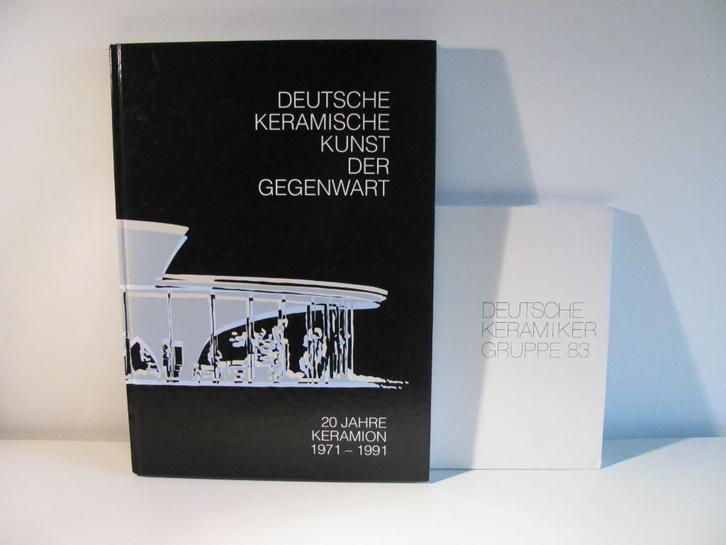 2x Deutsche Keramische Kunst boek, Boeken, Kunst en Cultuur | Beeldend, Gelezen, Ophalen of Verzenden