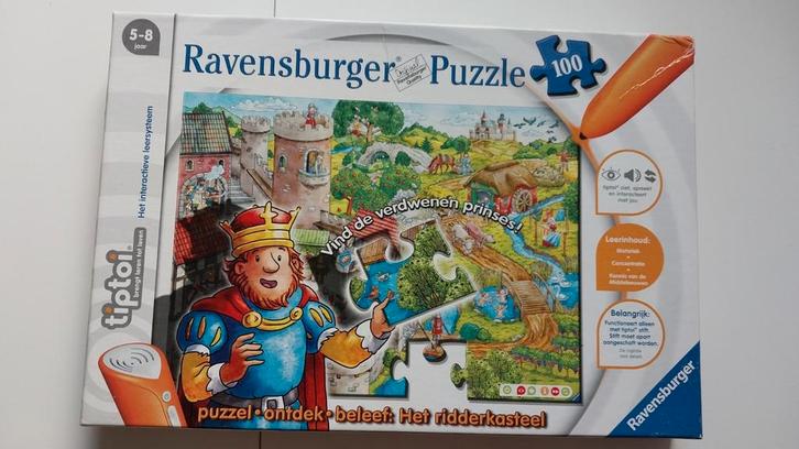 Tiptoi ridder puzzel gratis om eigen compleet te maken, Kinderen en Baby's, Speelgoed | Kinderpuzzels, Gebruikt, Meer dan 50 stukjes