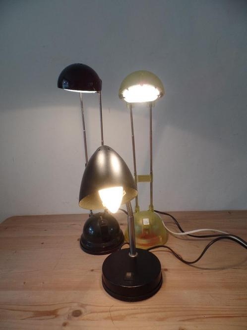 3 tafellampen bureaulampen - lampjes - bedlampjes, Huis en Inrichting, Lampen | Tafellampen, Gebruikt, Minder dan 50 cm, Kunststof
