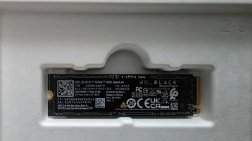 WD Black NVMe SSD 1TB Gen4 zeer snel beschikbaar voor biedingen