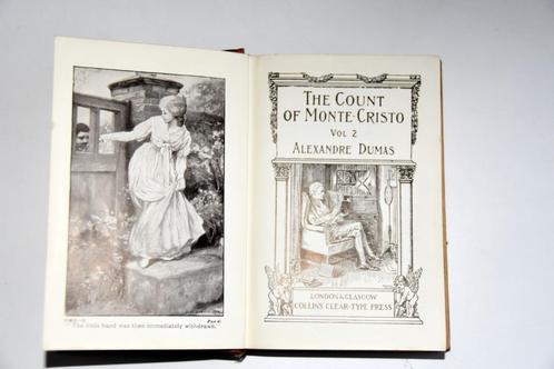 The Count of Monte Christo - Alexandre Dumas 1920, Antiek en Kunst, Antiek | Boeken en Bijbels, Ophalen of Verzenden