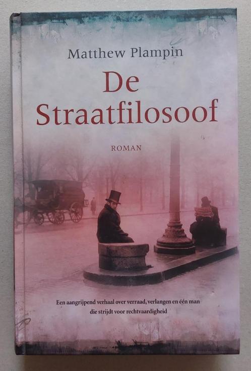 De straatfilosoof, Matthew Plampin, Boeken, Romans, Zo goed als nieuw, Ophalen of Verzenden