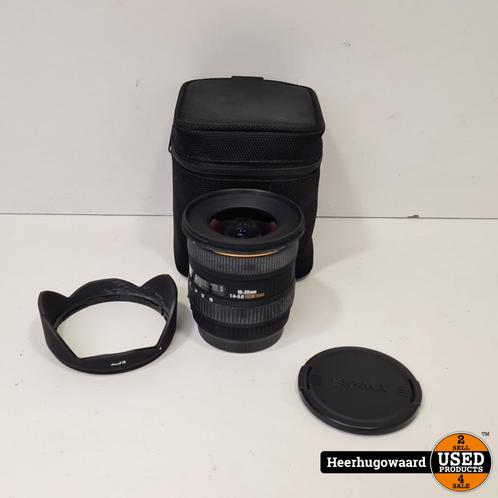 Sigma EX 10-20MM 1:4-5.6 DC HSM Lens Canon in Nette Staat, Audio, Tv en Foto, Fotografie | Lenzen en Objectieven