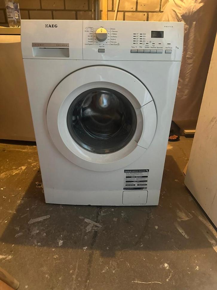 AEG Lavamat Exclusive 7kg Wasmachine - Goed Onderhouden, Witgoed en Apparatuur, Wasmachines, Gebruikt, Voorlader, 6 tot 8 kg, 85 tot 90 cm
