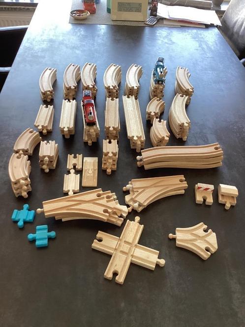 Thomas de trein houten rails, Kinderen en Baby's, Speelgoed | Thomas de Trein, Gebruikt, Ophalen of Verzenden