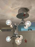 4x Design Molecular Atomic balls Plafondlamp/space age/retro, Ophalen of Verzenden, Zo goed als nieuw, Glas, Design vintage retro space-age industrieel