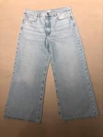 Zara High Waist Wide Leg Jeans Lichtblauw Maat 44 lengte 30, Blauw, Zara, Ophalen of Verzenden, Zo goed als nieuw