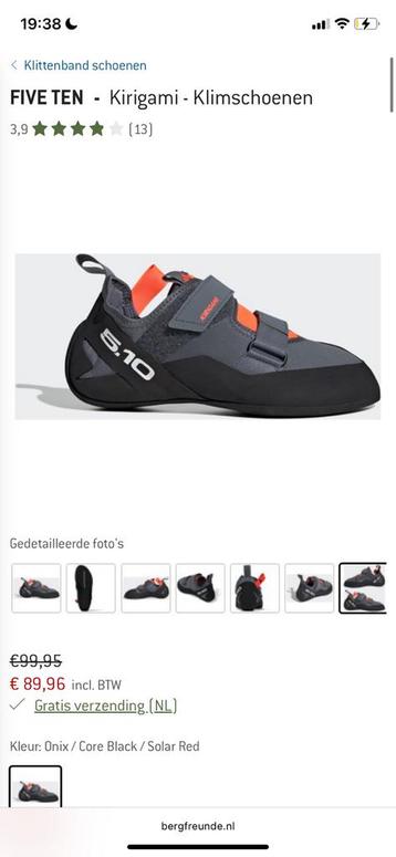 Adidas five ten Klim schoenen, boulderschoenen beschikbaar voor biedingen