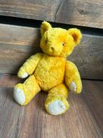 Vintage Gele Teddybeer, Ophalen of Verzenden, Gebruikt, Beer