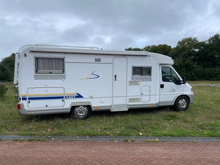 Burstner T627 Fiat 2.8idTD, Caravans en Kamperen, Campers, Particulier, tot en met 4, Half-integraal, Bürstner, Fiat, Diesel, Handgeschakeld
