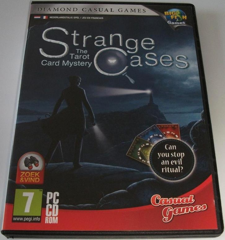 PC Game *** STRANGE CASES 1 *** Big Fish, Spelcomputers en Games, Games | Pc, Zo goed als nieuw, Puzzel en Educatief, 1 speler