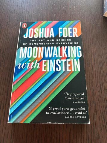 Moonwalking with Einstein - Joshua Foer beschikbaar voor biedingen