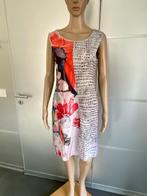 J347 Lizzy & Coco maat M=38/40 dubbelzijdige jurk wit/zwart, Kleding | Dames, Maat 38/40 (M), Ophalen of Verzenden, Zo goed als nieuw