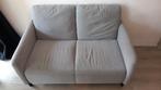 TE KOOP: IKEA ANGERSBY 2-persoonsbank, Huis en Inrichting, Ophalen, Knisa lichtgrijs, Tweepersoons, 75 tot 100 cm