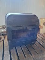 cv haard kachel met warmte wisselaar, Huis en Inrichting, Haarden, Ophalen, Gebruikt, Vrijstaande haard, Houthaard