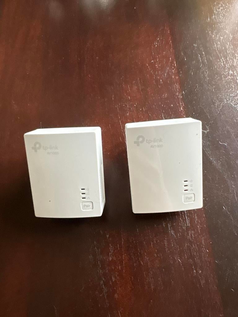 TP-Link AV1000 Powerline Adapter Set, Computers en Software, Routers en Modems, Gebruikt, Ophalen of Verzenden