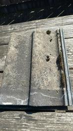 Dakpannen 80stuks ong. 41x34, Doe-het-zelf en Verbouw, Ophalen, Gebruikt, Steen of Klei, 15 m² of meer