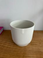 Witte Elho Vibes Fold Bloempot - 11 cm doorsnede, Kunststof, Rond, Nieuw, Ophalen of Verzenden