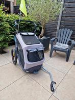 Opvouwbare honden/fietskar Trixie., Fietsen en Brommers, Fietsaccessoires | Aanhangers en Karren, Ophalen, Zo goed als nieuw, Hondenkar