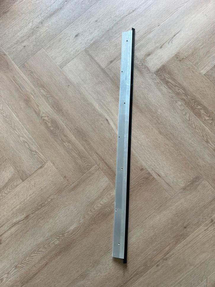 Slijtdorpel met rubber strip, Doe-het-zelf en Verbouw, Plinten en Afwerking, Nieuw, Lijsten, Overige materialen, 100 tot 150 cm