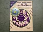 Populaire Klassiekers van de Grote Componisten, Muziek en Instrumenten, Gitaar, Klassiek, Les of Cursus, Ophalen of Verzenden