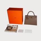 Hermès Kelly 28 Etoupe Ghw, Ophalen of Verzenden, Nieuw, Bruin, Handtas