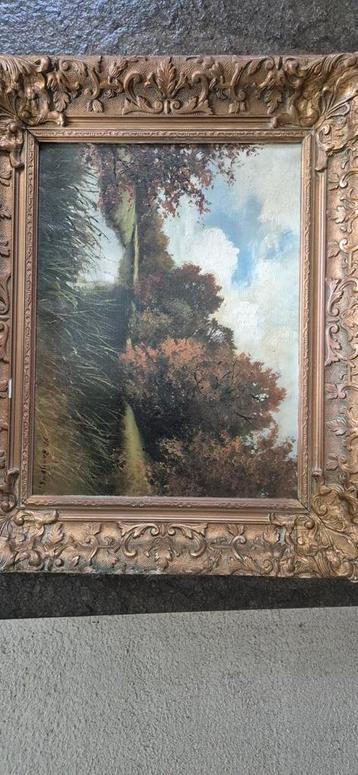 Te koop Frans Baaijens original Oil on Canvas landscape beschikbaar voor biedingen