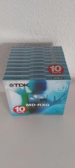 NEW > TDK MD-RXG 10 Pack MiniDiscs 80 Min, Ophalen of Verzenden, Minidisc-recorder