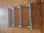 4 handvatten vaneen Ikea PAX kast, Ophalen of Verzenden, Gebruikt, Zilver, Staal