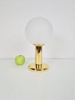 Vintage tafellamp Targetti Sankey bol messing Italy ‘60, N, N, Vintage, Ophalen of Verzenden