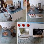 Vintage speelkeuken uit de jaren 60, Ophalen of Verzenden, Gebruikt, Overige materialen, Speelkeuken