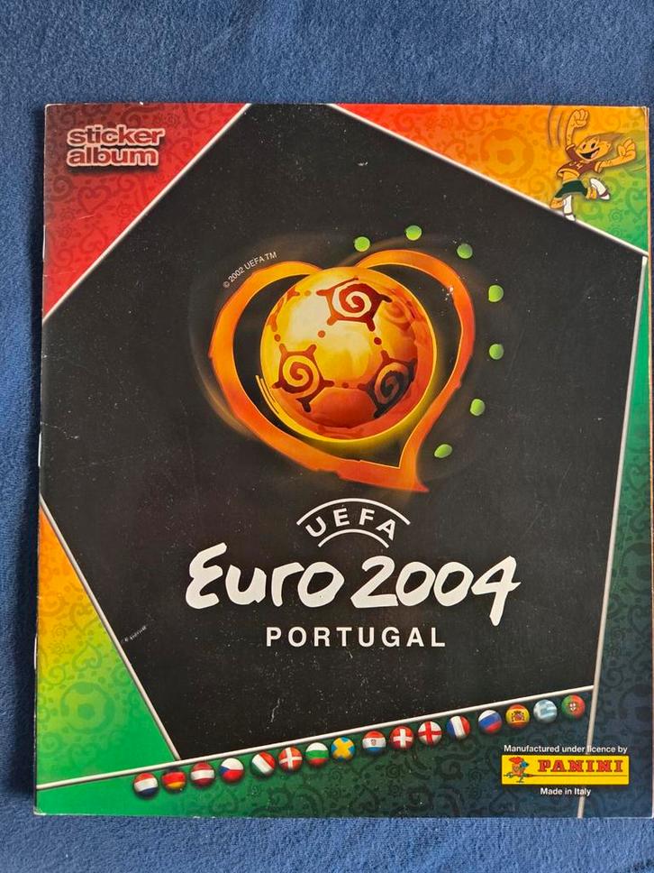 Compleet Euro 2004 Album, Verzamelen, Sportartikelen en Voetbal, Gebruikt, Poster, Plaatje of Sticker, Overige sporten, Ophalen of Verzenden