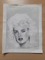 "Getekende" poster van Kim Wilde jaren 80, Ophalen of Verzenden, A1 t/m A3, Muziek, Rechthoekig Staand