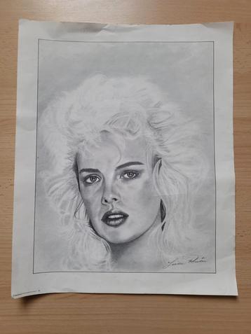 "Getekende" poster van Kim Wilde jaren 80 beschikbaar voor biedingen