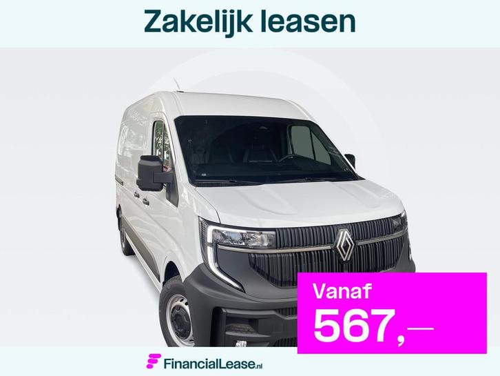 Renault Master T35 2.0 dCi 130 L2H2 Start VOORRAADMODEL ZOND, Auto's, Bestelauto's, Bedrijf, Lease, Financial lease, ABS, Airbags