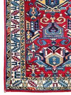 Vintage Perzisch wol vloerkleed loper Luristan 66x238cm, Persian Perzisch vintage oosters hype, Crème, Gebruikt, 200 cm of meer