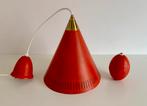 Vintage Deens design hanglamp, Bent Karlby voor Lyfa ‘60, Ophalen of Verzenden, ...., ..., Vintage midcentury design deens Design retro antiek