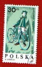Fietsen ( Recreatief) - Polen - 3073 - (jr.'86) - gebr, Postzegels en Munten, Ophalen of Verzenden, Sport, Gestempeld