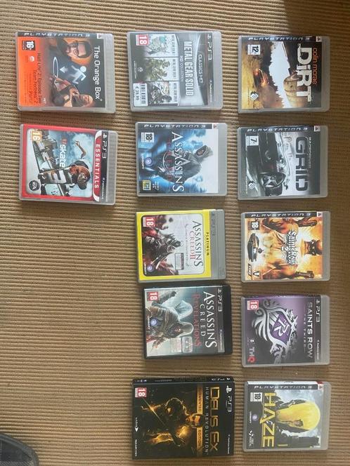 PS3 spellen, Spelcomputers en Games, Games | Sony PlayStation 3, Gebruikt, Overige genres, 1 speler, Vanaf 18 jaar, Eén computer