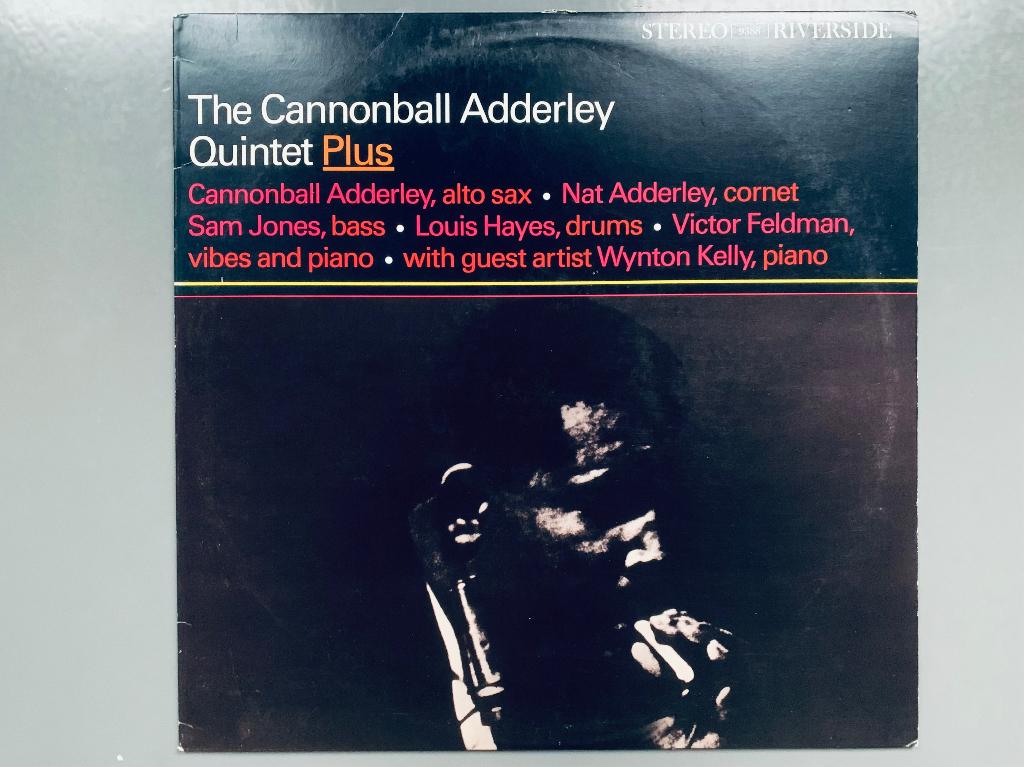 CANNONBALL ADDERLEY QUINTET LP Vinyl PLUS Riverside JAZZ, Cd's en Dvd's, 1960 tot 1980, Gebruikt, Ophalen of Verzenden, 12 inch