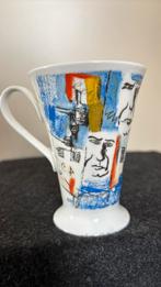Mok Art Collection nr 12 fine bone China, Ophalen of Verzenden, Zo goed als nieuw, Kop en/of schotel